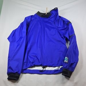 Kayak, Paddle Board Paddling Blue Waterproof Jacket